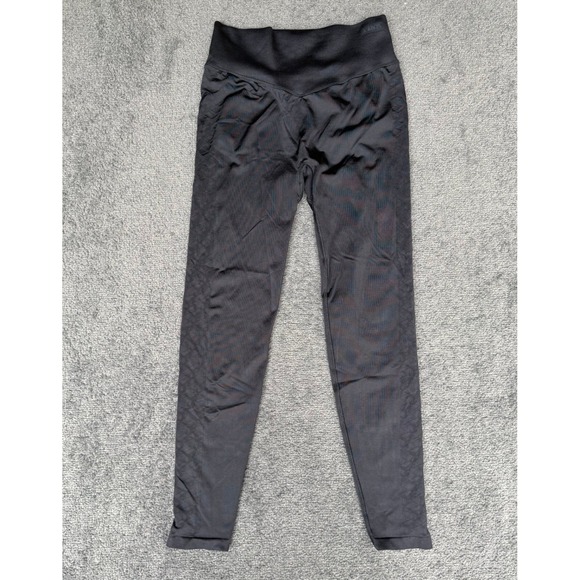 PINK Victoria's Secret Pants - Victoria's Secret‎ PINK Black Seamless High Waist Diamond Jacquard Leggings M